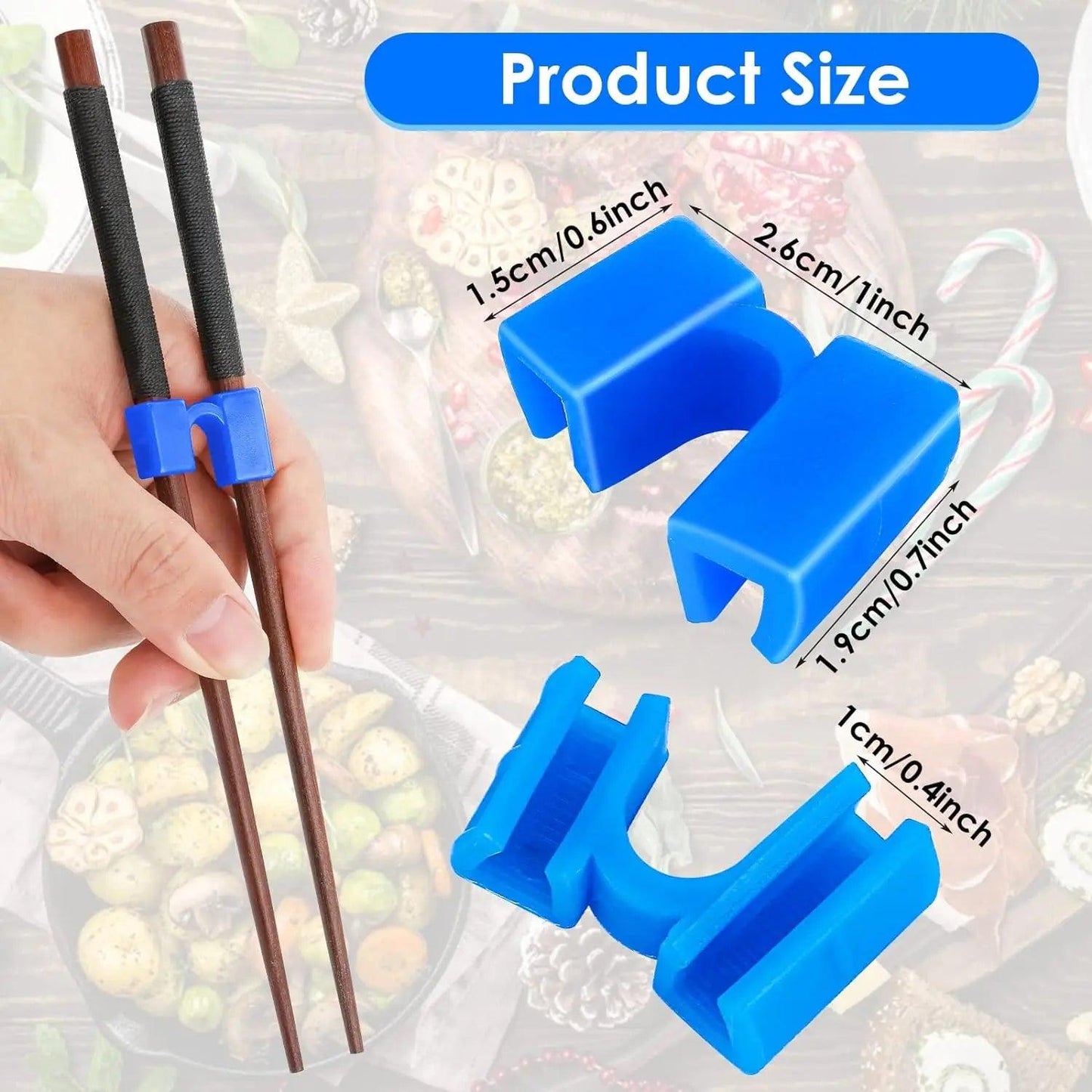 5PCS Reusable Chopsticks Trainer Helper Set