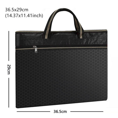 Large Capacity Briefcases Handbag Document Laptop Organize Pack Book Business IPAD Electronic Storage Pouch Supplies Accessories