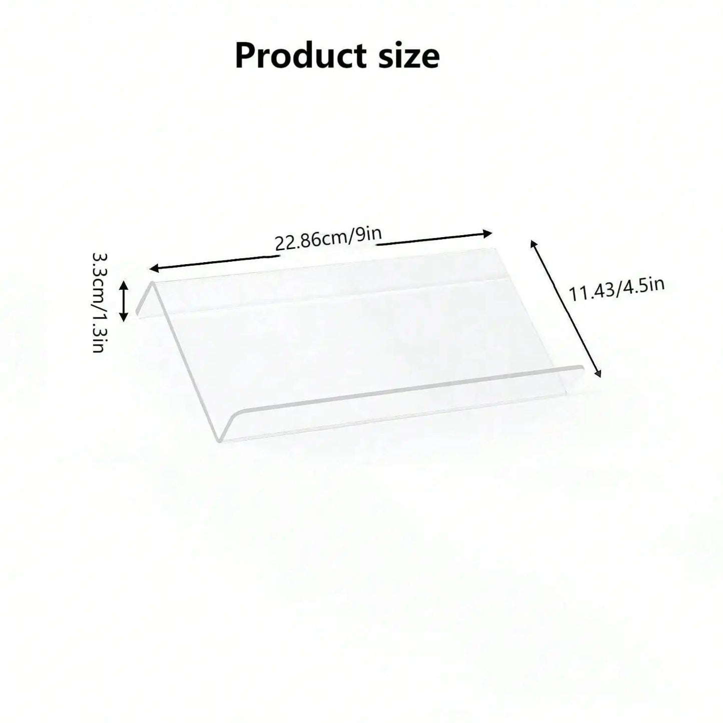 Adjustable Acrylic Spice Drawer Organizer Rack