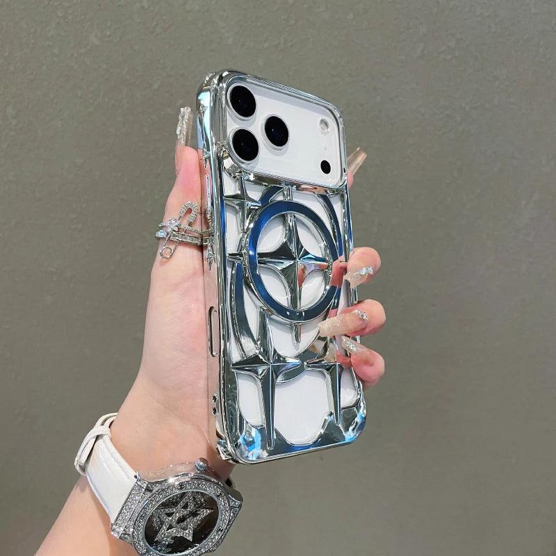 MagSafe Magnetic Hollow Cooling Case for iPhone 17–12 Series