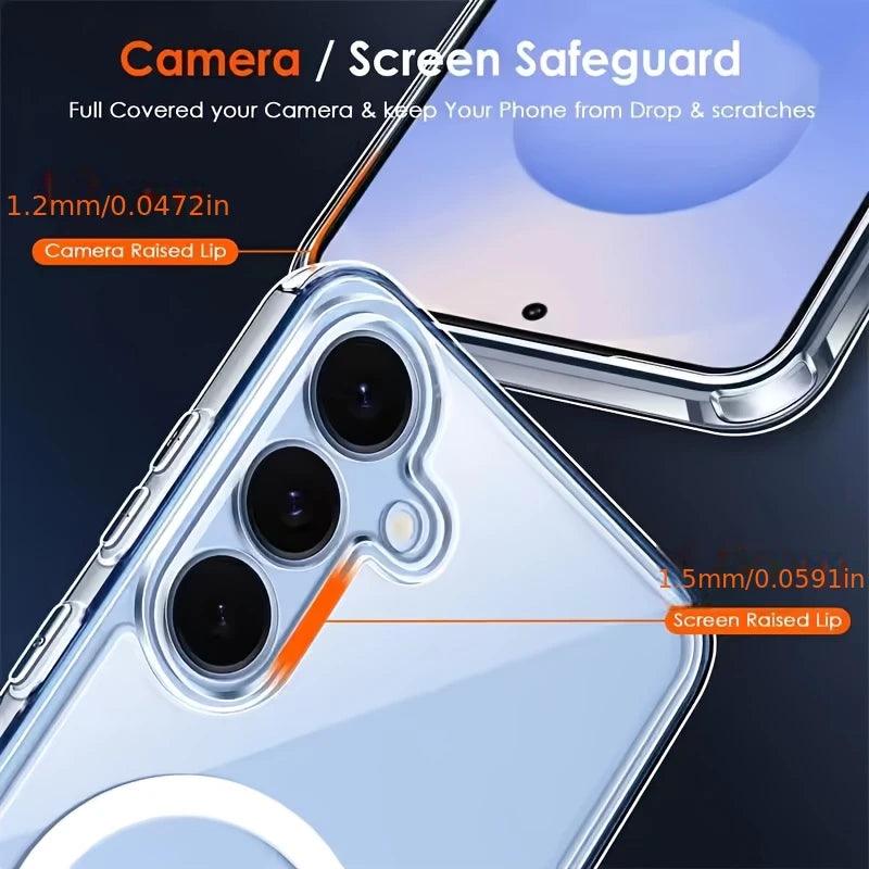 MagSafe Clear Soft Case for Samsung Galaxy S26