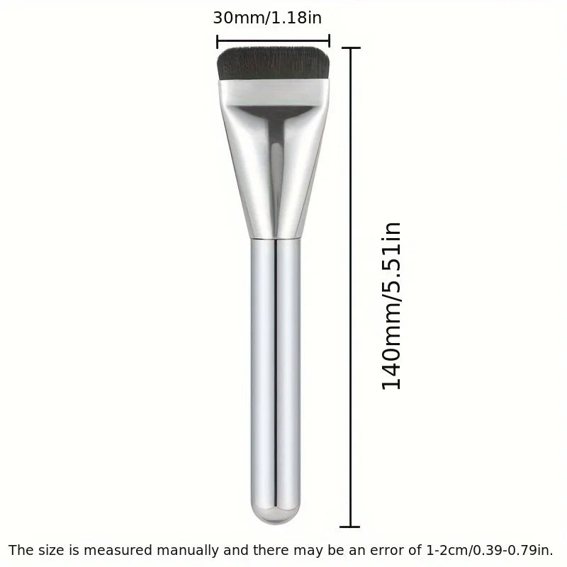 Oval Foundation Brush Ultra‑Fine Makeup Contour Brush