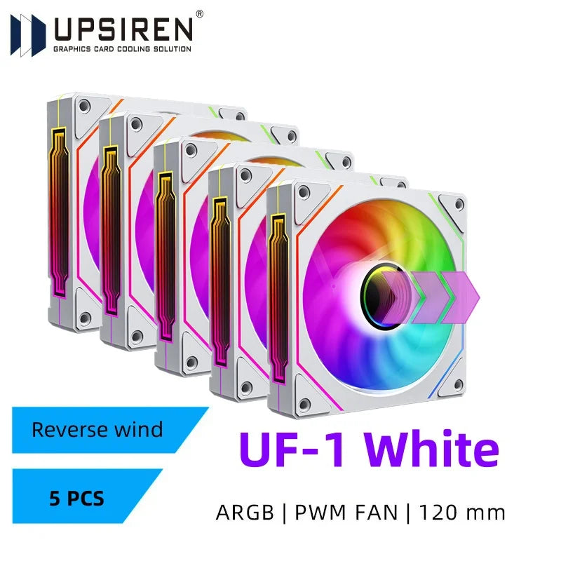 UPSIREN UF-1 PRISM 4 PRO 120mm ARGB PWM Case Fan