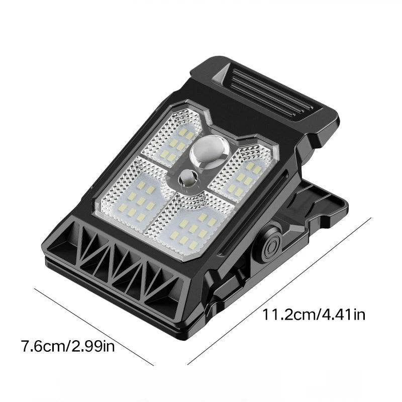 New Upgraded Intelligent Sensing Solar Clip Lamp Outdoor Courtyard Lamp Garden Lighting Solar Wall Lamp