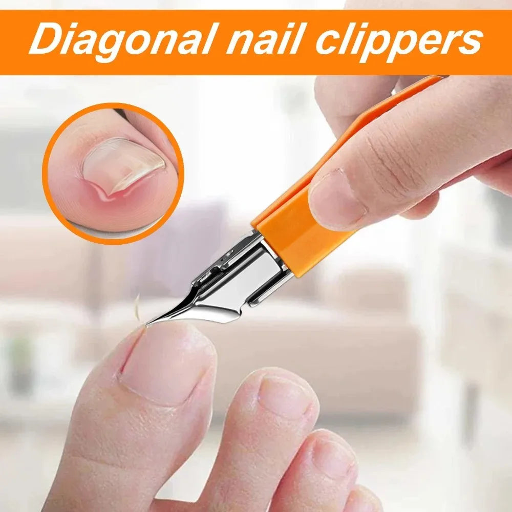 25° Slant Edge Ingrown Toenail Clipper Stainless Steel