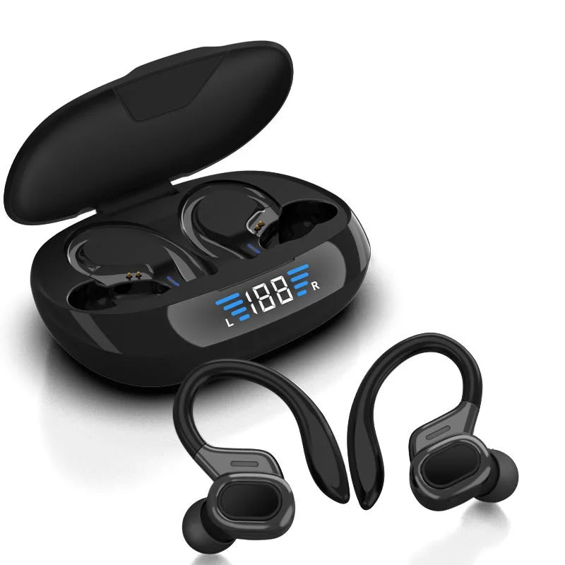 Original SP16 Sports Wireless Earphones over Ear Buds with Earhooks True Wireless Running In-Ear Headphones With Mic Otemkay