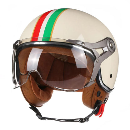 BLD Open-Face ABS Motorcycle Helmet, M–XL