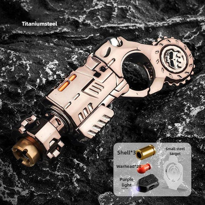 Shell Ejecting Alloy Fidget Toy Pistol Set