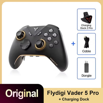 Flydigi Vader 5 Pro Game Controller Gamepad Athletic Elite Handle Wireless Gaming Controllers With Hall Rocker For PC IOS NS