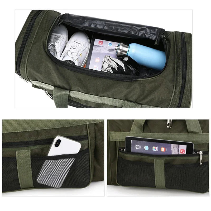 Oxford Dry Wet Separation Bags Large Capacity Portable Gym Bag Multifunctional Waterproof Fitness Bags for Outdoor Sports Travel
