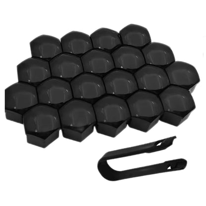 20Pcs 17/19/21mm Car Wheel Nut Caps Auto Hub Screw Cover Bolt Rims Exterior Decoration Special Socket Protection Dust Proof