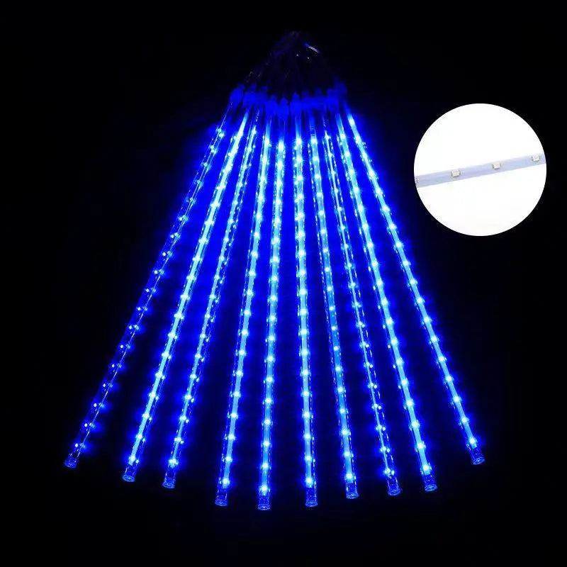 LED Meteor Shower Raindrop String Light 50CM