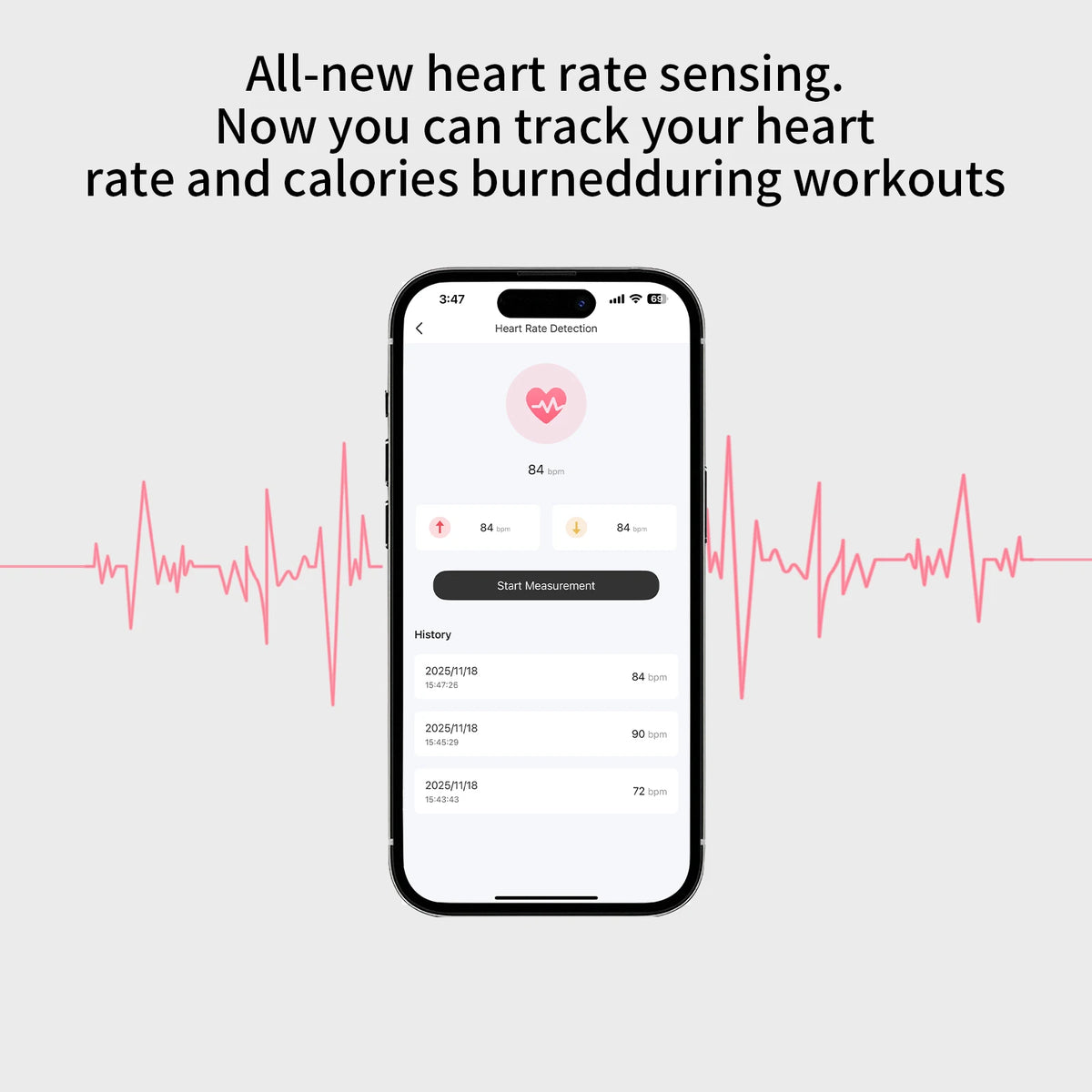 2026 New Air 3【 Pro 3 】 Bluetooth Wireless Earbuds with Heart Rate Monitoring, Active Noise Cancellation Headphones, Waterproof for Daily Use, For IPhone IOS Smartphone, Gaming /Sports /Fitness Earphones.