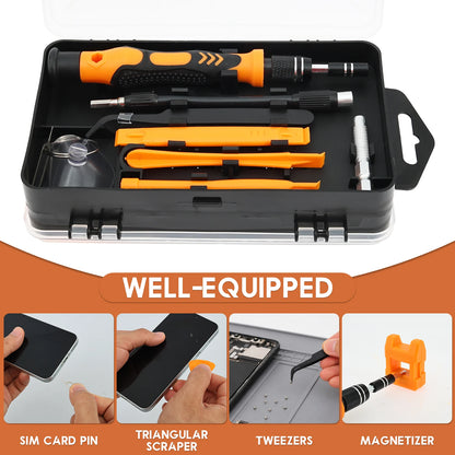 115 In 1 Precision Screwdriver Set Flexible Shaft Magnetic Bits Kit Professional Electronics Laptop Cell Phone Repair Tools