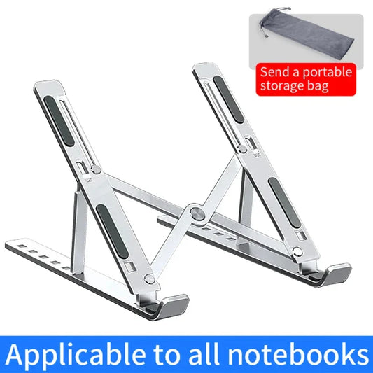 Adjustable Aluminum Laptop Stand Foldable Non-Slip Holder