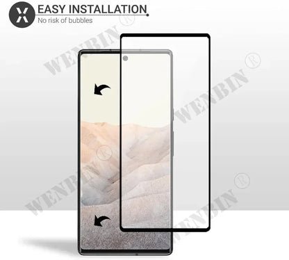 3 Pcs Tempered Glass For Google Pixel 11 10 9 Pro XL 8 7 6 Pro 7A 6A 5A 4A 3 XL Curved Full Cover Screen Protector