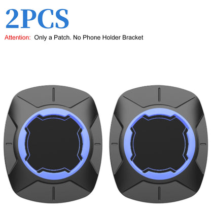 1-3PCS Bicycle Mobile Phone Bracket Patch Sticker GPS Computer Mount Support Phone Back Stickers Cycling Bracket Patch for MTB