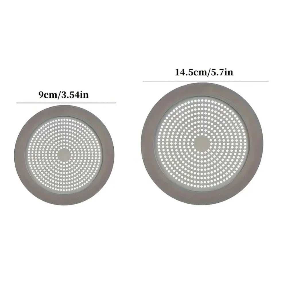 Stainless Steel Floor Drain Hair Catcher – Shower Drain Filter Protector