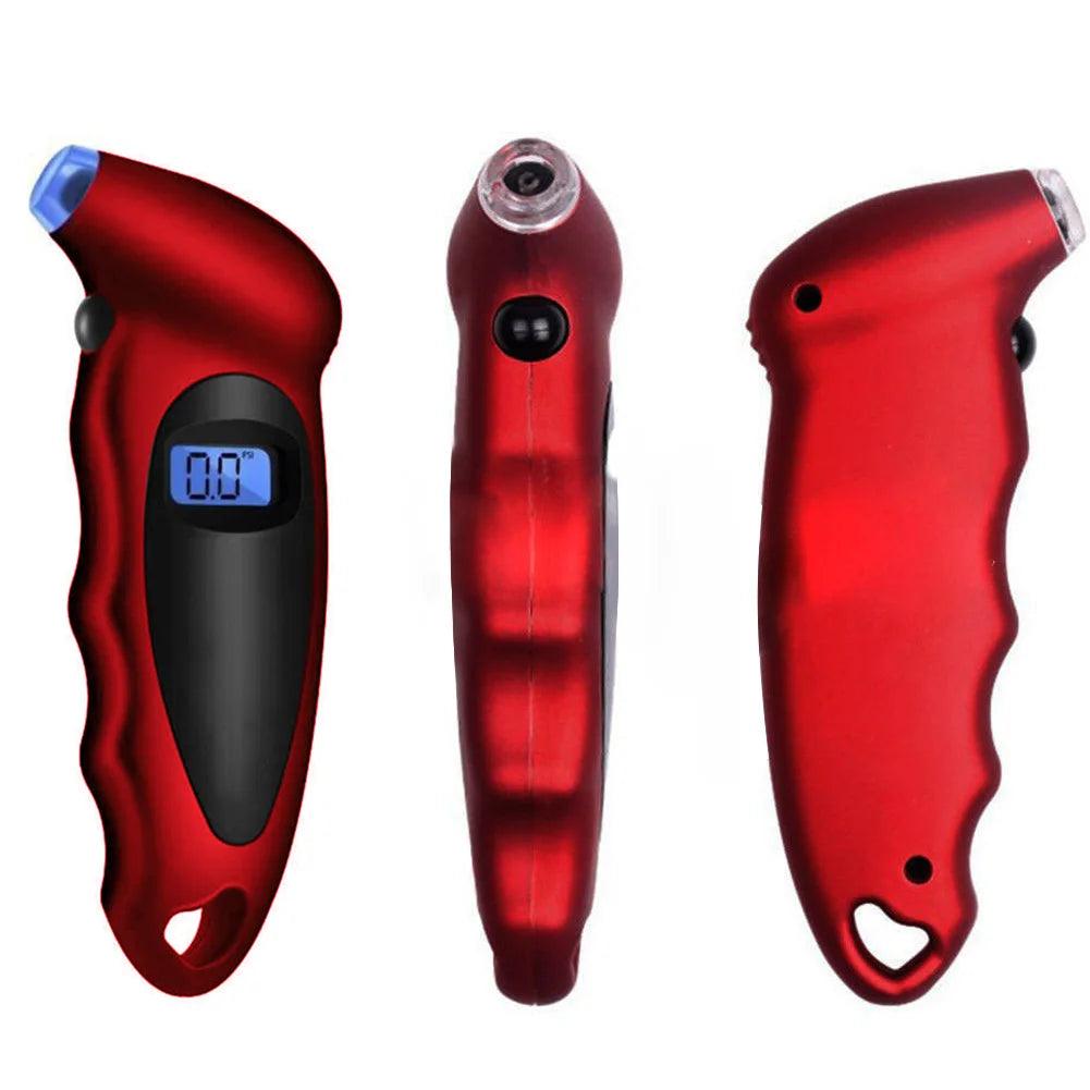 High-Precision Digital Tire Pressure Gauge with LED Backlight