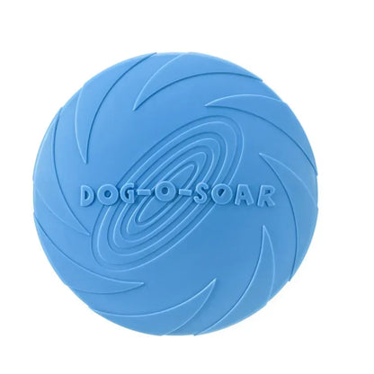 Silicone Flying Saucer Funny Dog Cat Toy Dog Game Flying Discs Resistant Chew Puppy Training Interactive Pet Supplies - Urbizia
