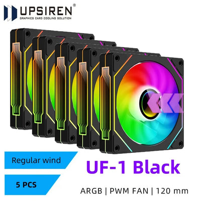 UPSIREN UF-1 PRISM 4 PRO 120mm ARGB PWM Case Fan