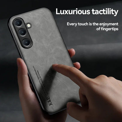 Luxury Ultra-Thin PU Leather Case for Samsung Galaxy