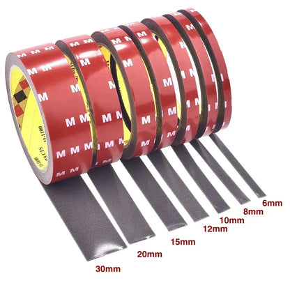 3Meters Strong Double Sided Adhesive Tape With High Viscosity For Automotive Use High Temperature Resistant Fixed Adhesive Patch - Urbizia