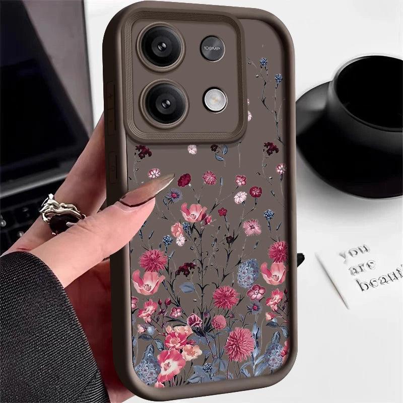 Floral Soft TPU Case for Xiaomi Redmi & Poco