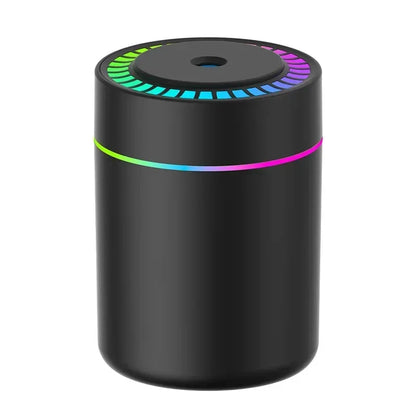 Powerful and Efficient Air Humidifier 180ML Aromatherapy Aroma Diffuser Essential Oil with Colorful Lights for Home Car Bedroom - Urbizia