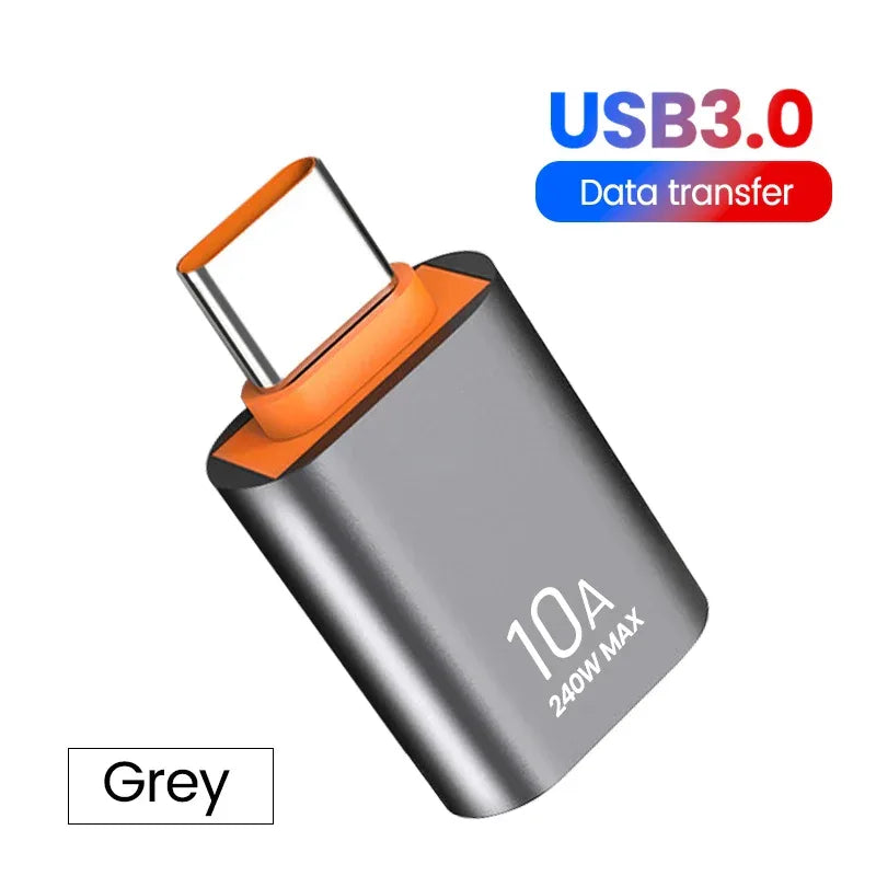 USB 3.0 Type-C OTG Fast Charging Adapter