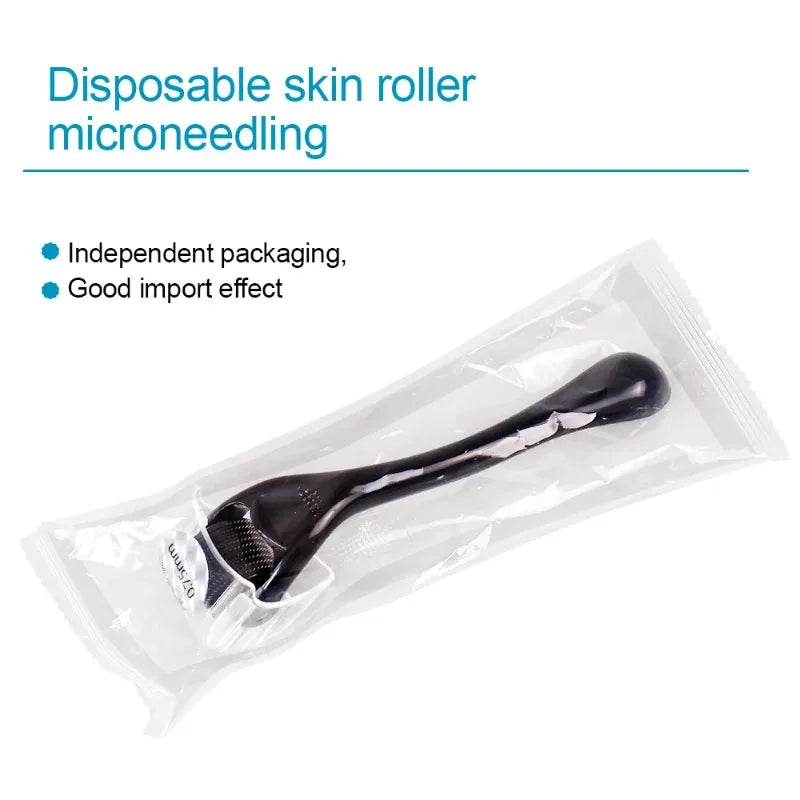 2026Derma Roller for Facial Body Hair Growth.540 Needles, Micro Face Roll Tool, Skin Beard,0.2mm, 0.25mm, 0.3mm 2026Derma Roller for Facial Body Hair
