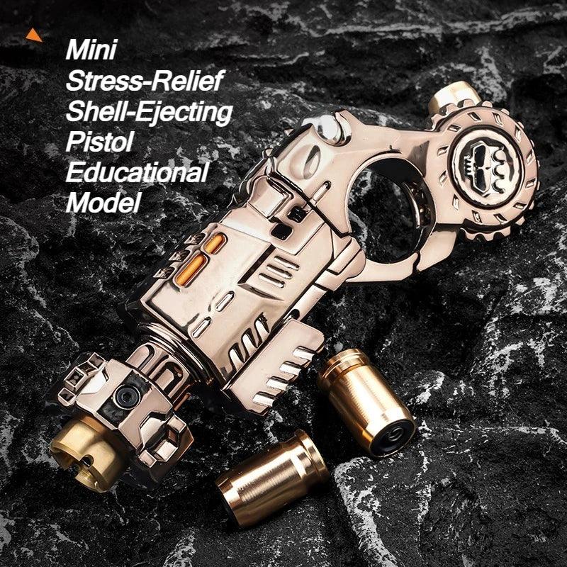 Shell Ejecting Alloy Fidget Toy Pistol Set