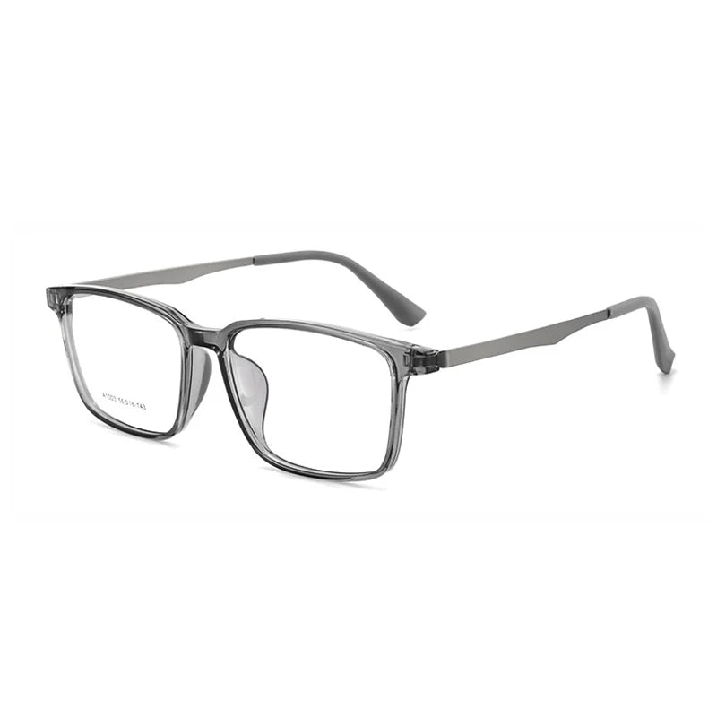 New 2024 Business Eyewear Retro Big Square TR90 Titanium Eyeglasses Myopia Optical Prescription Glasses Frame For Men A1003