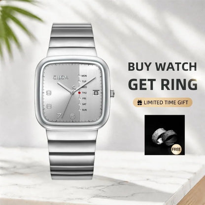 CILOA Man High Quality Luxury Male Quartz Watch Men Elegant Watches Men's High-End Gifts Waterproof Mechanical Men's