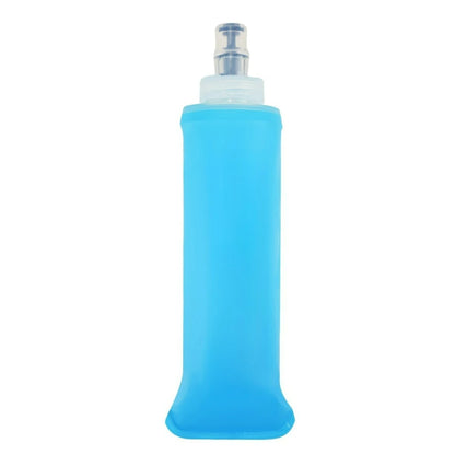 Foldable Silicone Water Bottle with Bite Valve, 150ml/250ml/500ml Lightweight Travel Bottle, No Leakage for Hiking Running Campi
