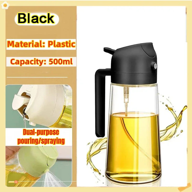 Oil Spray Bottle for Cooking BBQ & Baking (200/300/500ml)