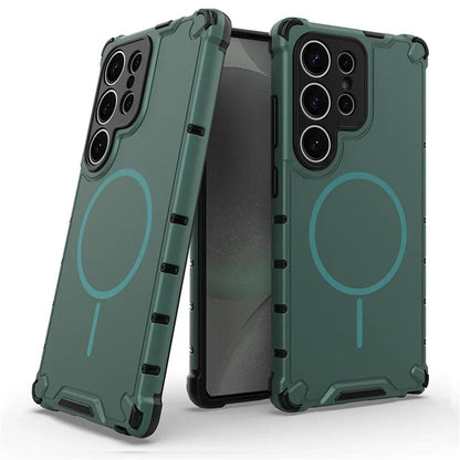 Anti-Slip Magnetic Bumper Armor Case for Samsung Galaxy Series
