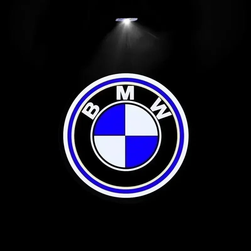 2/4pcs The car LED welcome light is suitable for BMW 2 Series F22F23F44F45F46 14-23 /4 Series F32F33613-23 projection lamp.