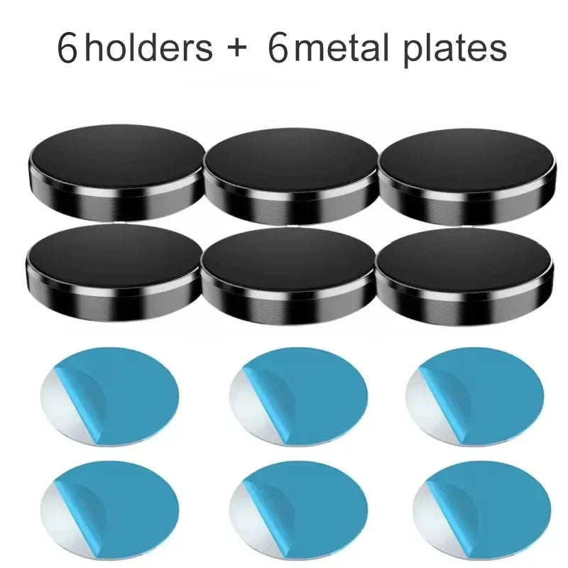 Magnetic Phone Car Holder Universal Magnetic Mount Bracket Stick on Car Dashboard Wall for iPhone Xiaomi Huawei Car Phone Holder