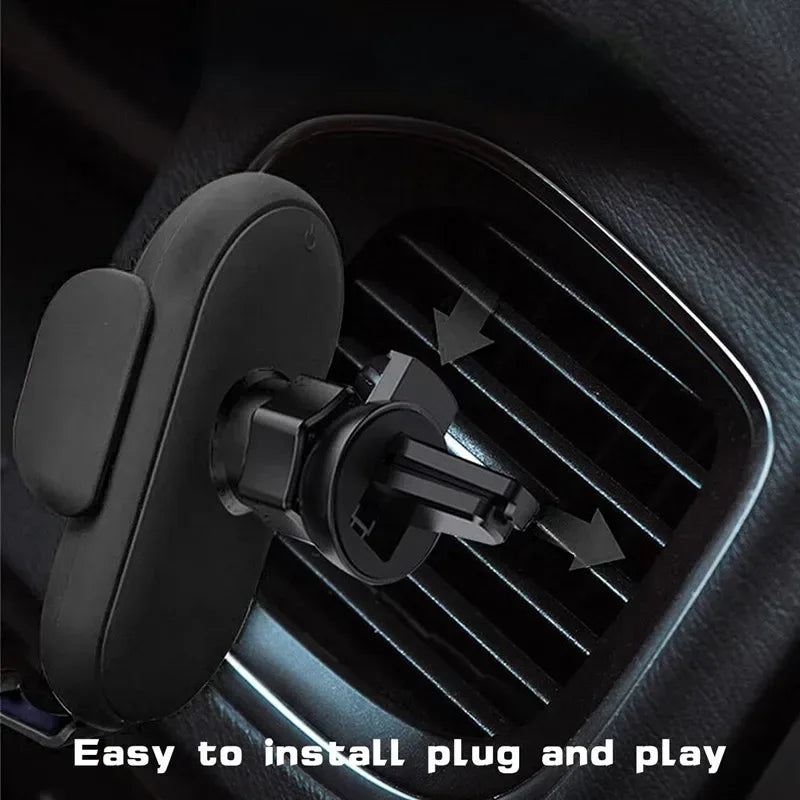 30W Wireless Car Charger Mount – Auto-Clamping Air Vent Holder - Urbizia