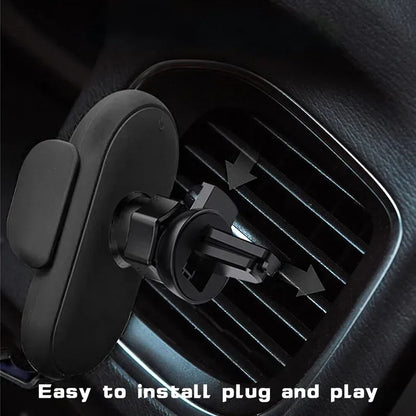 30W Wireless Car Charger Mount – Auto-Clamping Air Vent Holder - Urbizia