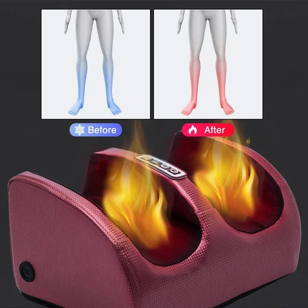 Electric Foot Massager – Shiatsu Kneading & Deep Tissue Relaxation - Urbizia