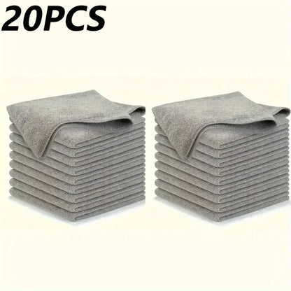 Thicken Microfiber Cleaning Cloths Lint Free Microfiber Cleaning Towel Cloths Reusable Cleaning Towels Absorbent for Car Window - Urbizia
