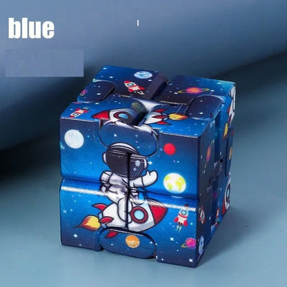 Infinity Cube Flip Fidget Toy for Stress & Focus Relief