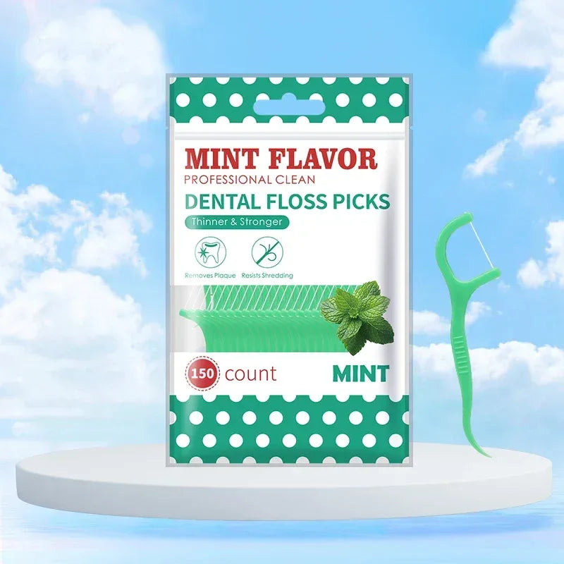 Mint Dental Floss Stick – Portable Oral Care - Urbizia