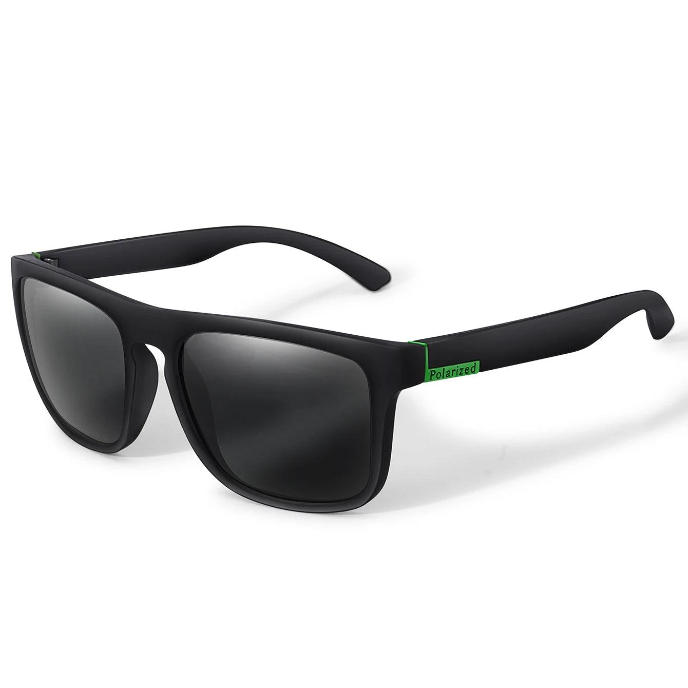 Retro Square Polarized Cycling Sunglasses UV400 Unisex