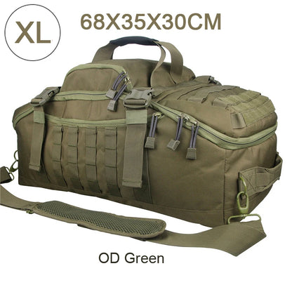 LQARMY 30L 45L 80L Outdoor Mountaineering Bag Molle Tactical Backpack Large Duffel Bag Hiking Camping Travel Bags