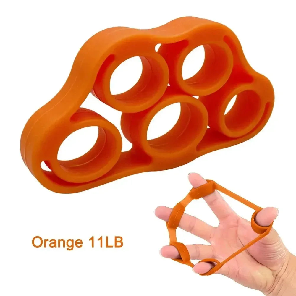 Silicone Five-Finger Training Hand Expanders Exerciser Wrist Stretcher Finger Gripper Expander Strength Rehabilitation Tensioner - Urbizia