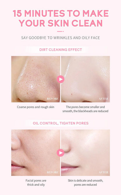 Sakura Clay Mask for Deep Cleansing & Oil Control