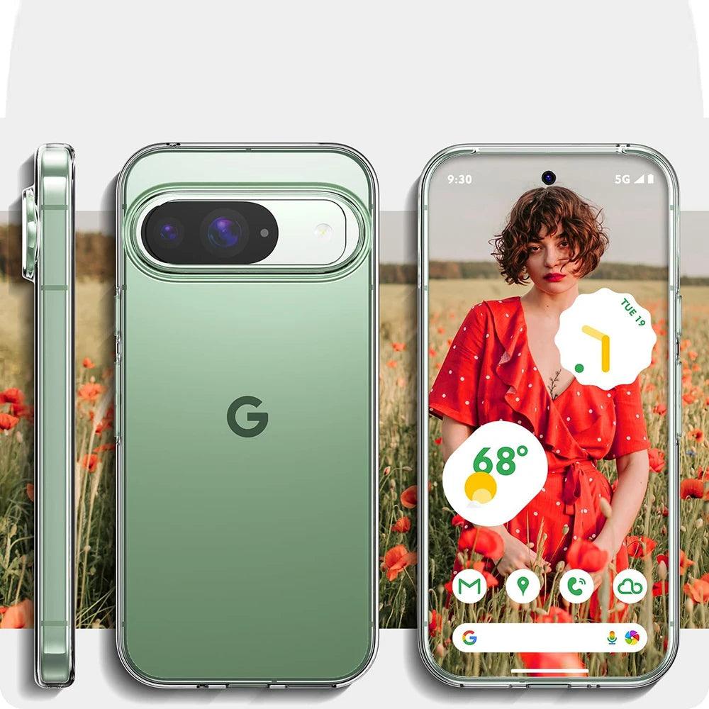 Google Pixel Ultra-Thin Clear Silicone Case – Pixel 6–10